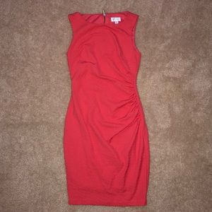 Coral Bisou Bisou dress